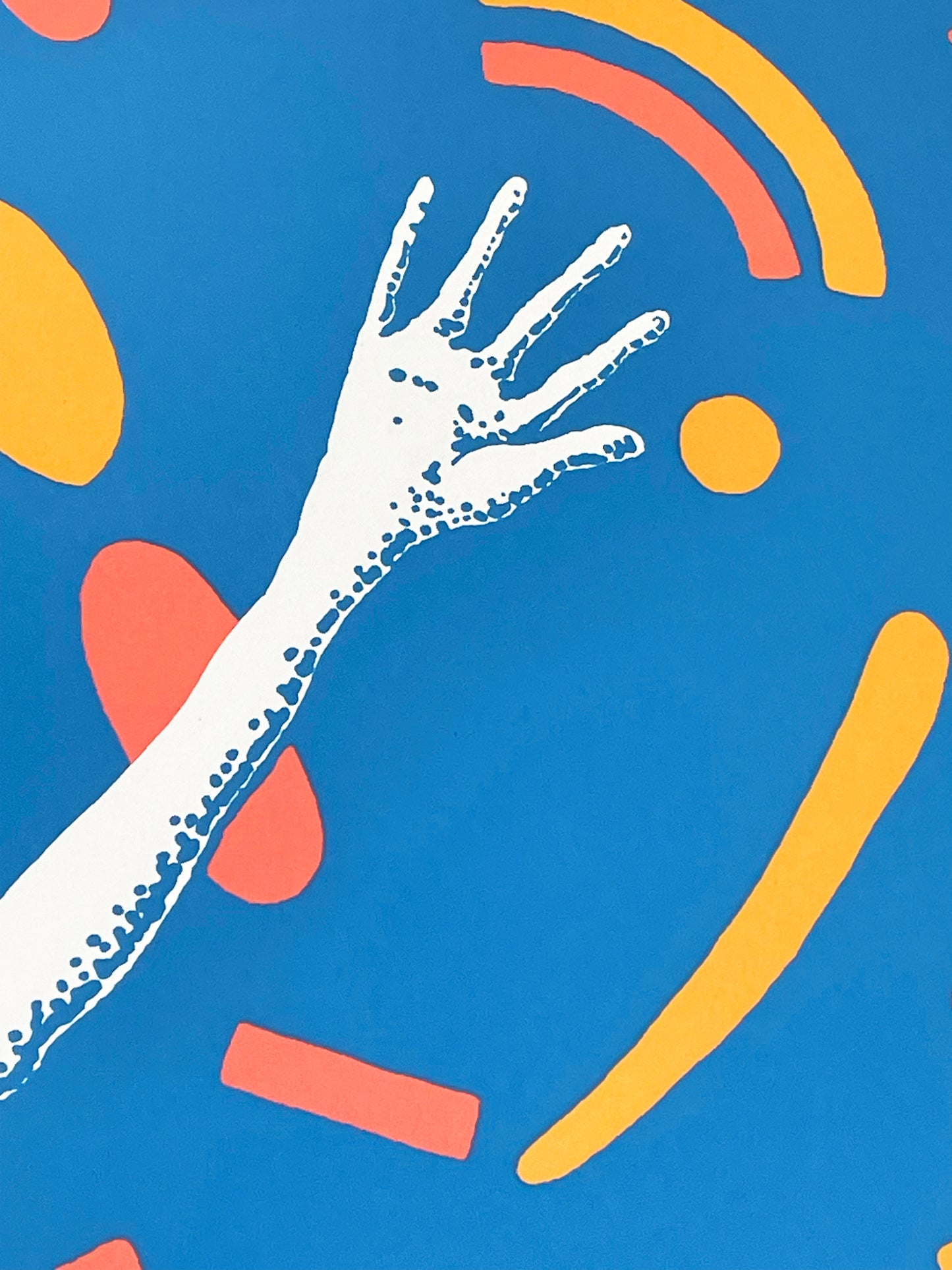 "Softboy In Space" • 3-Color screenprint (50x60cm)