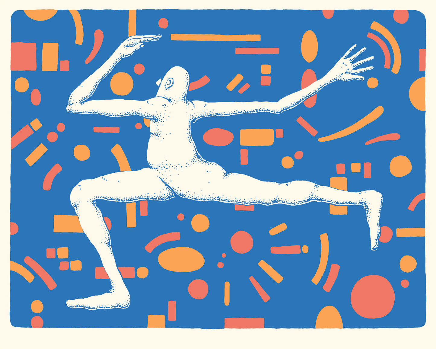 "Softboy In Space" • 3-Color screenprint (50x60cm)