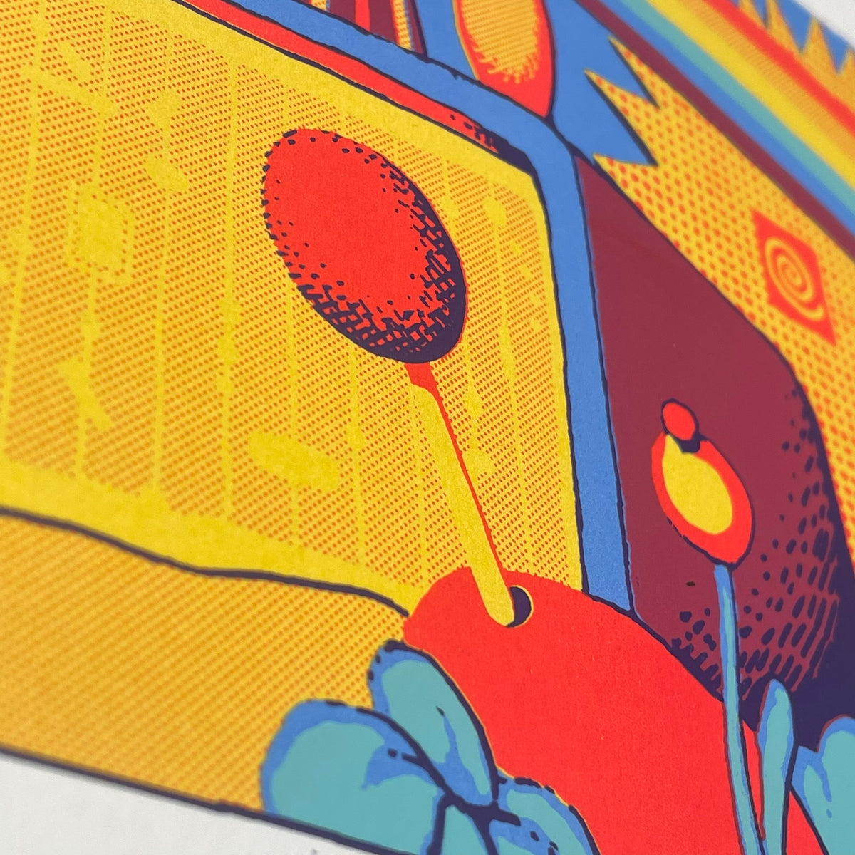 "A Conversation" • 5-Color screenprint (50x70cm)